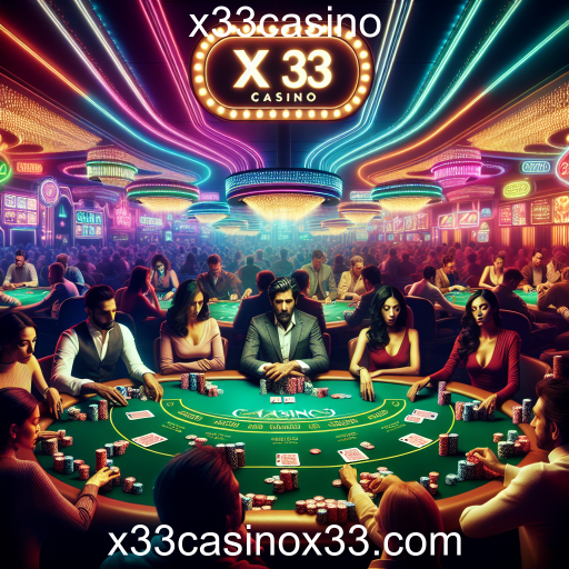 Descubra o Mundo do Poker no x33casino